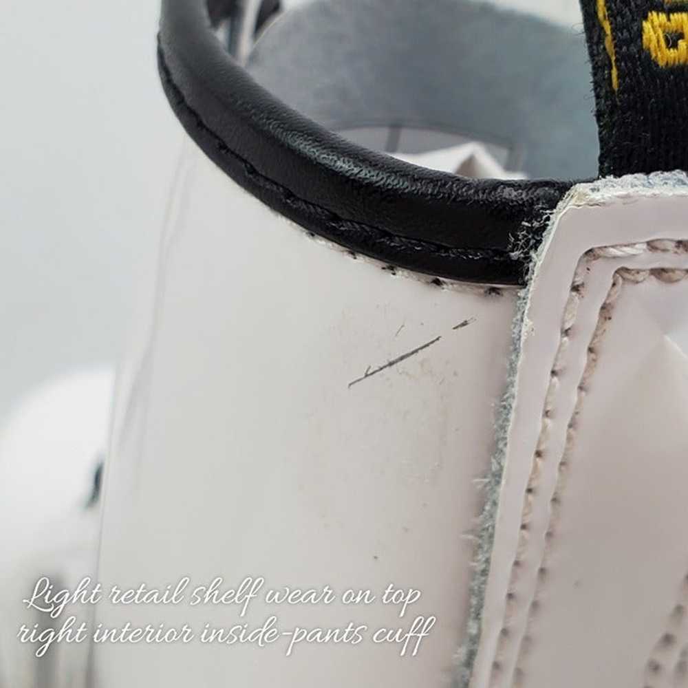 Dr. Doc Martens 1460 Lace Up Boots White Lamper P… - image 6