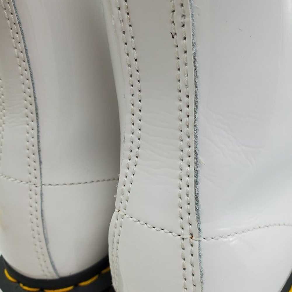 Dr. Doc Martens 1460 Lace Up Boots White Lamper P… - image 7