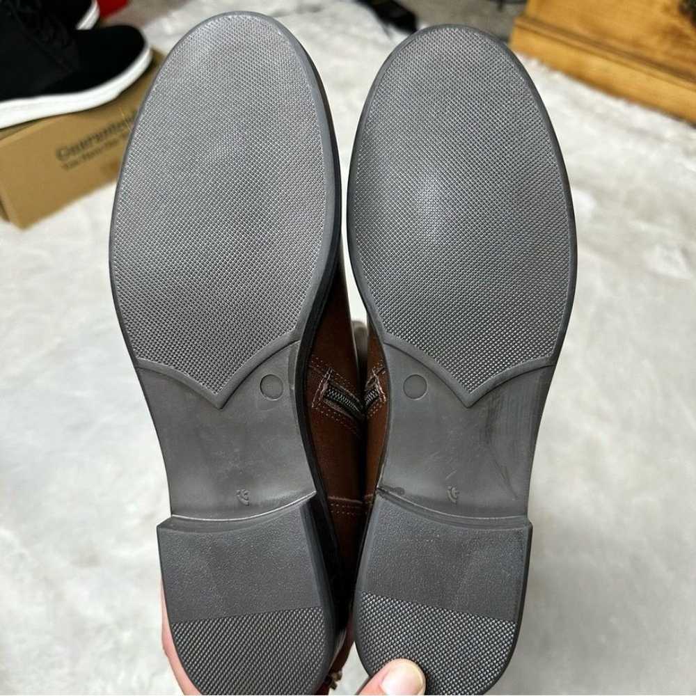 NWOB Italian Shoemakers Knee High Leather Riding … - image 7