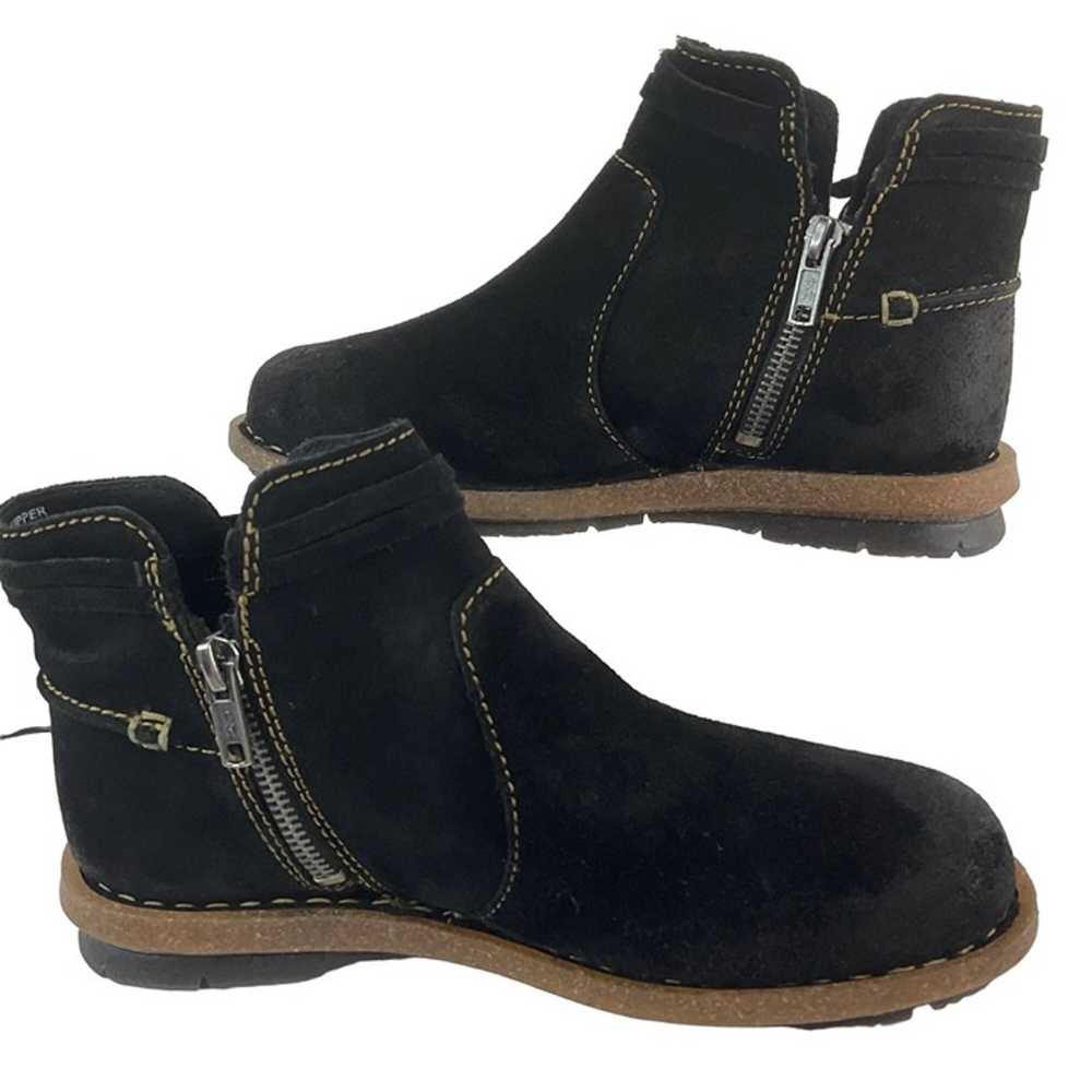 Born Boots Womens Size 6.5 Black Wynter Suede Dis… - image 10