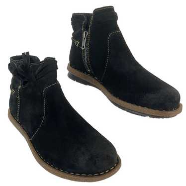 Born Boots Womens Size 6.5 Black Wynter Suede Dis… - image 1