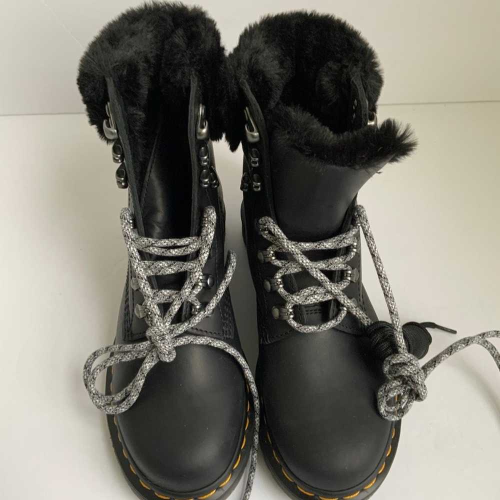 Dr. Martens 1460 Serena Collar Faux Fur Lined Lac… - image 7