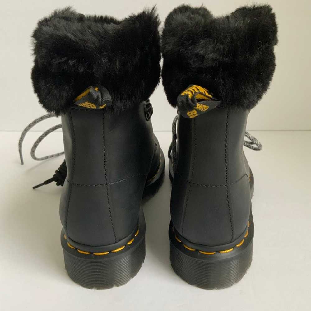 Dr. Martens 1460 Serena Collar Faux Fur Lined Lac… - image 8