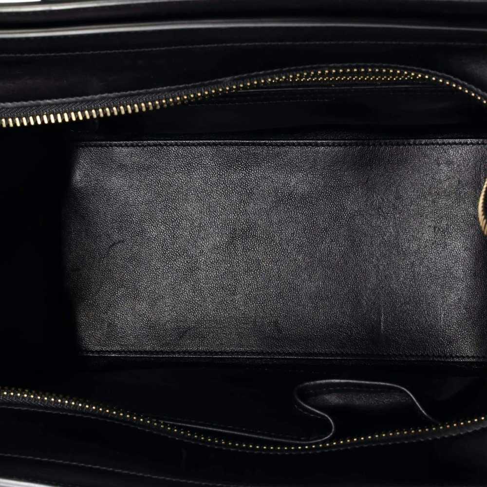 Celine Bicolor Luggage Bag Leather Micro - image 5