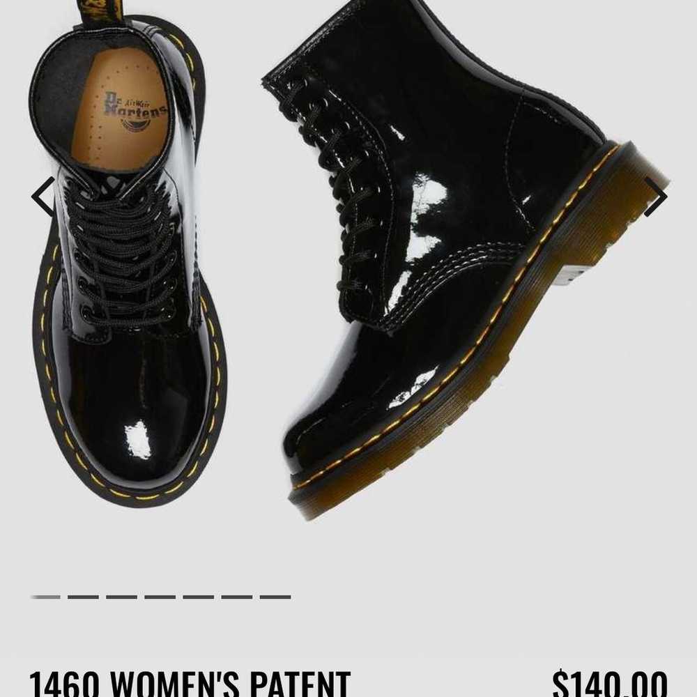 Dr.martens Patent and leather lace up boots - image 1