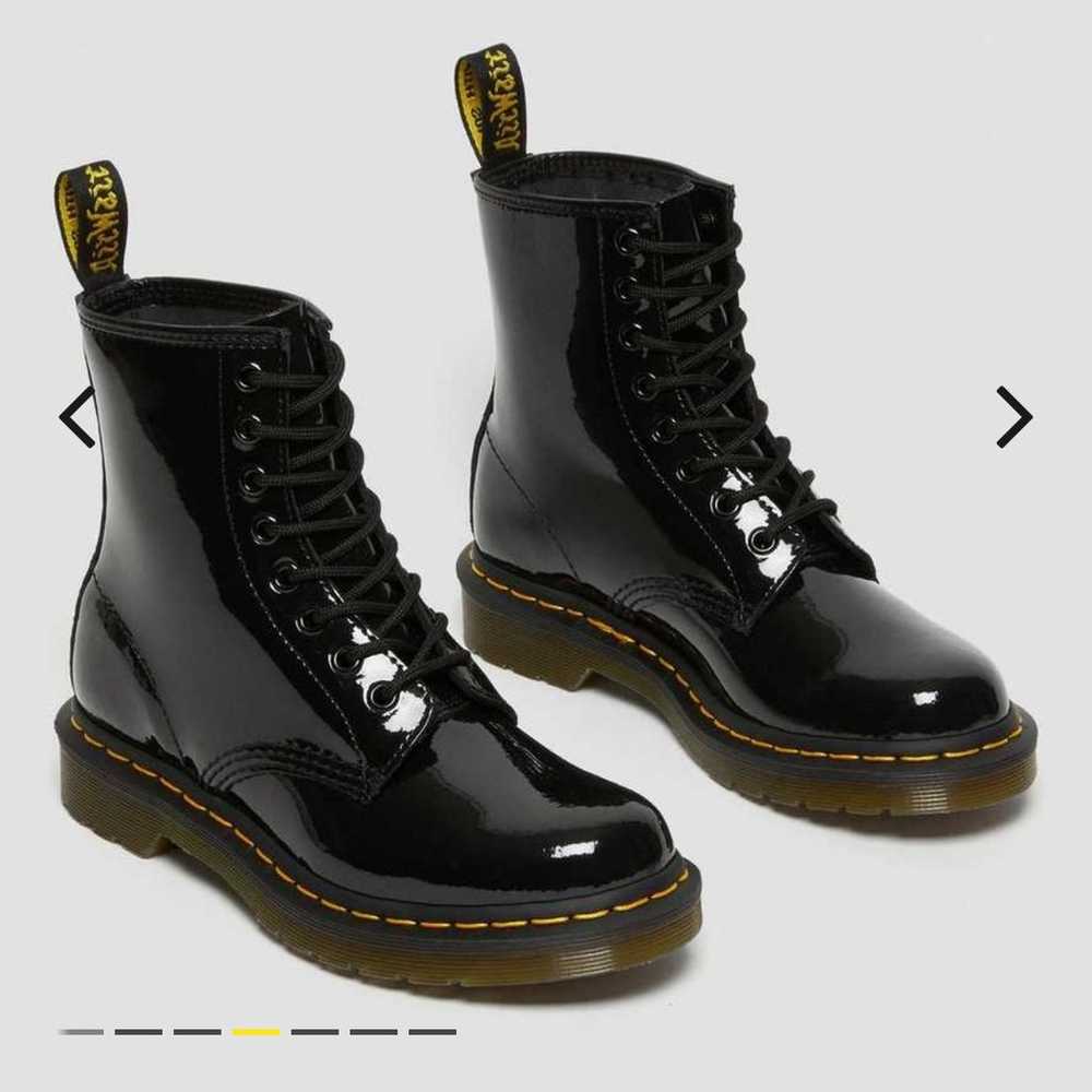 Dr.martens Patent and leather lace up boots - image 2