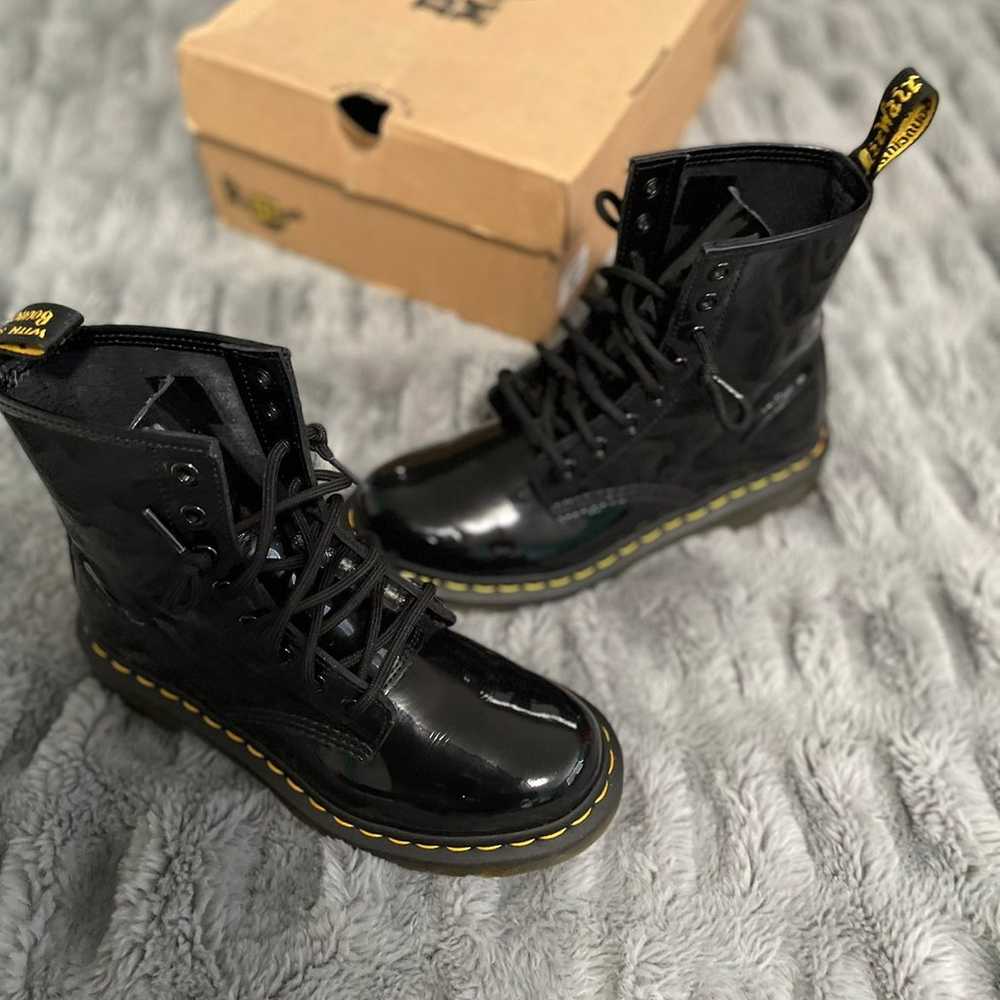 Dr.martens Patent and leather lace up boots - image 4