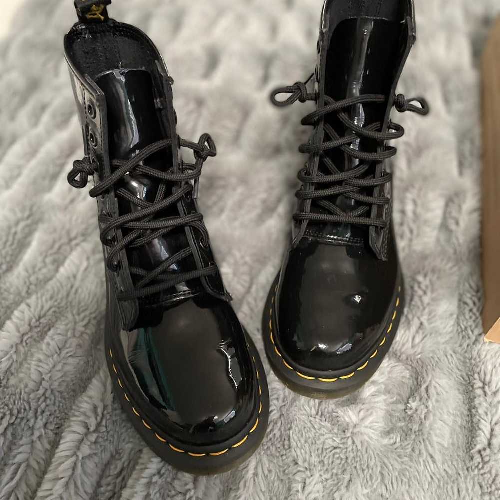 Dr.martens Patent and leather lace up boots - image 6