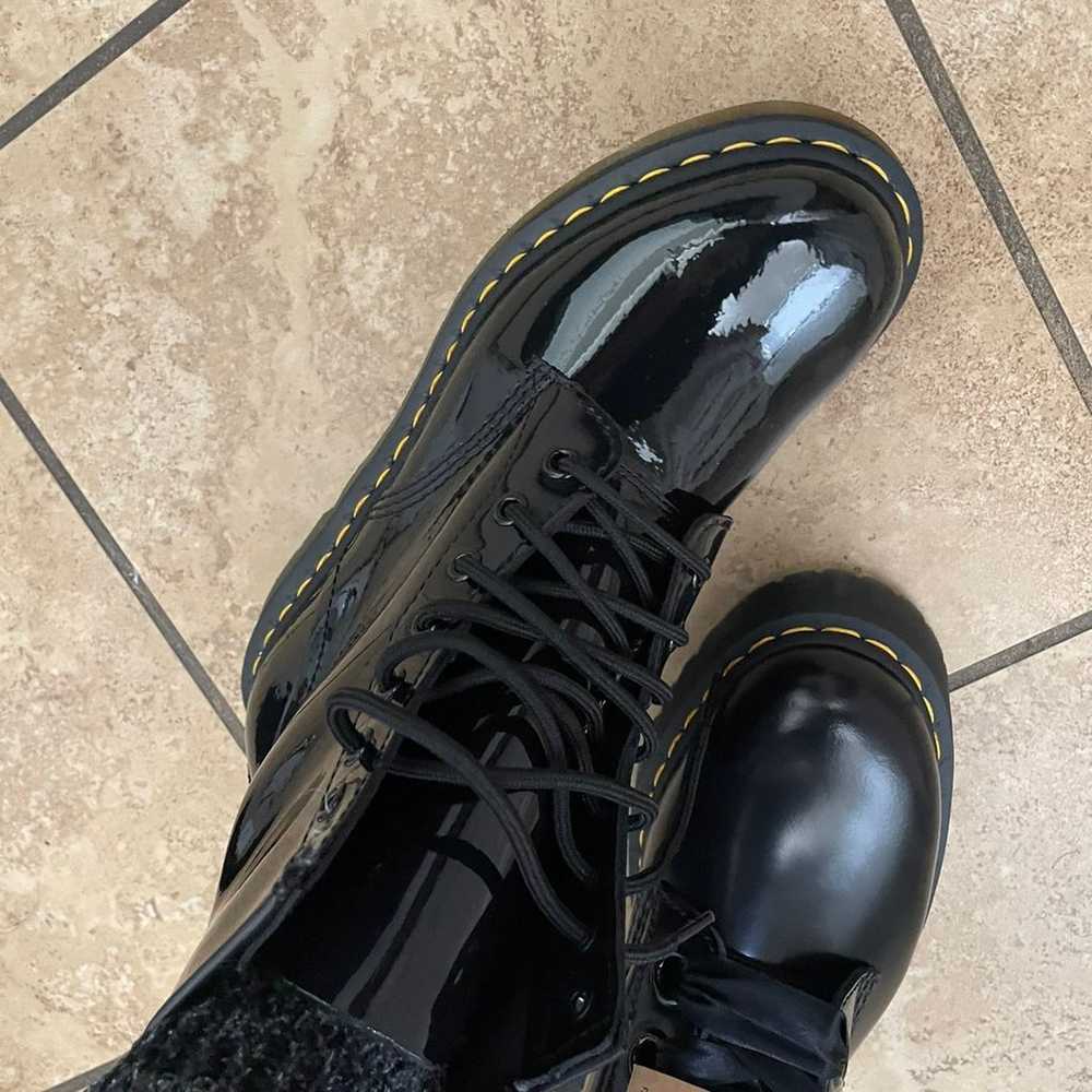 Dr.martens Patent and leather lace up boots - image 7