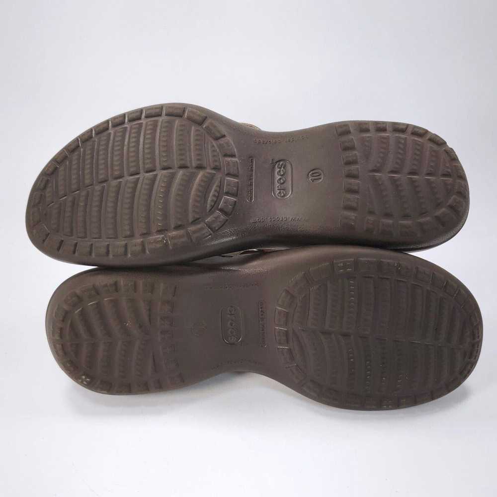 Crocs Crocs Slip On Strap Sandal Womens Size 10 1… - image 7