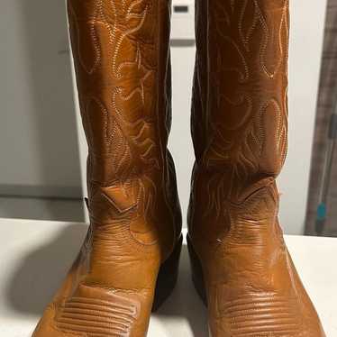 Tony Lama Black Label Western Boots 6 C Pre Owned - image 1