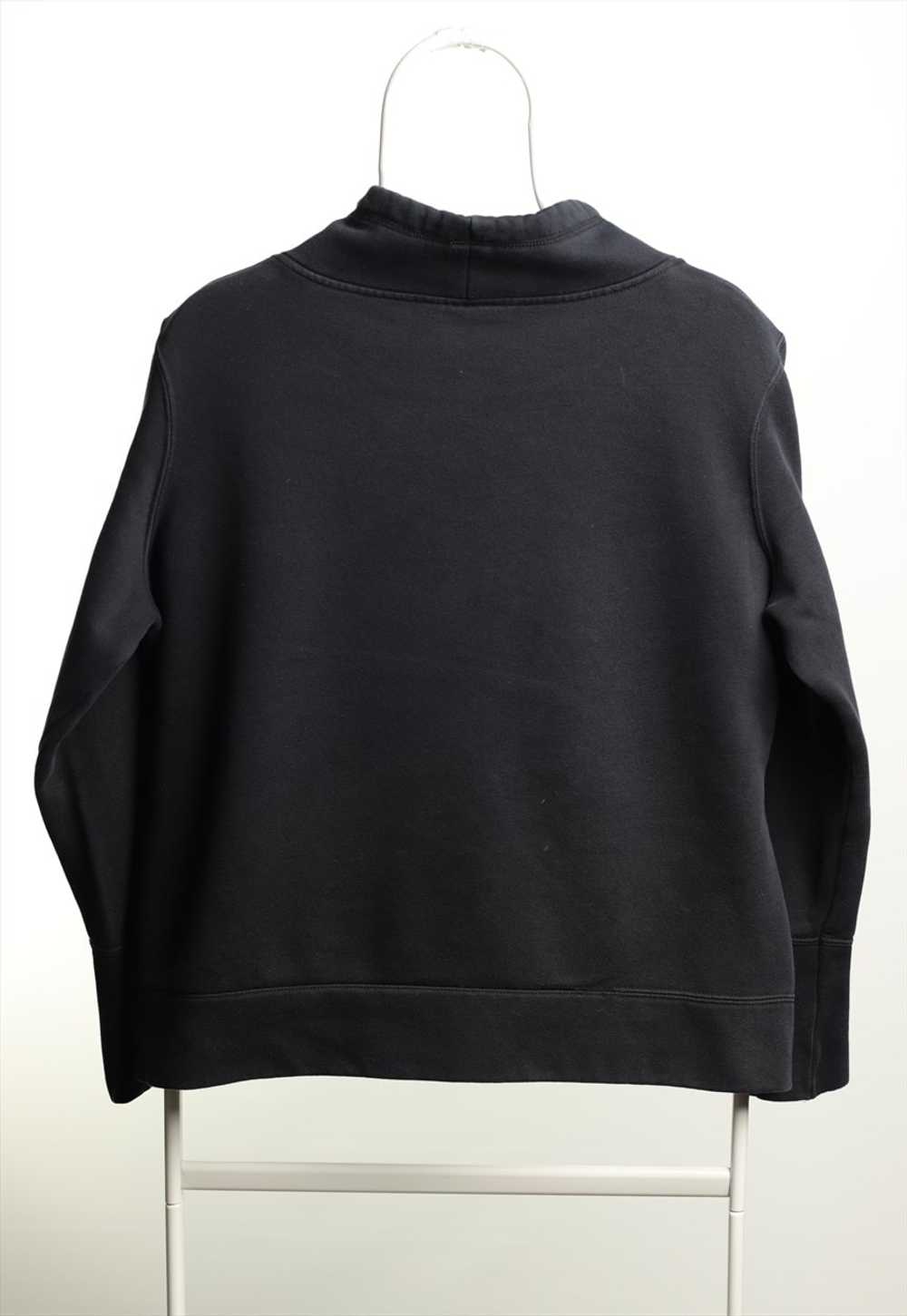 Vintage Puma Shawl Neck Sweatshirt Black Unisex S… - image 2