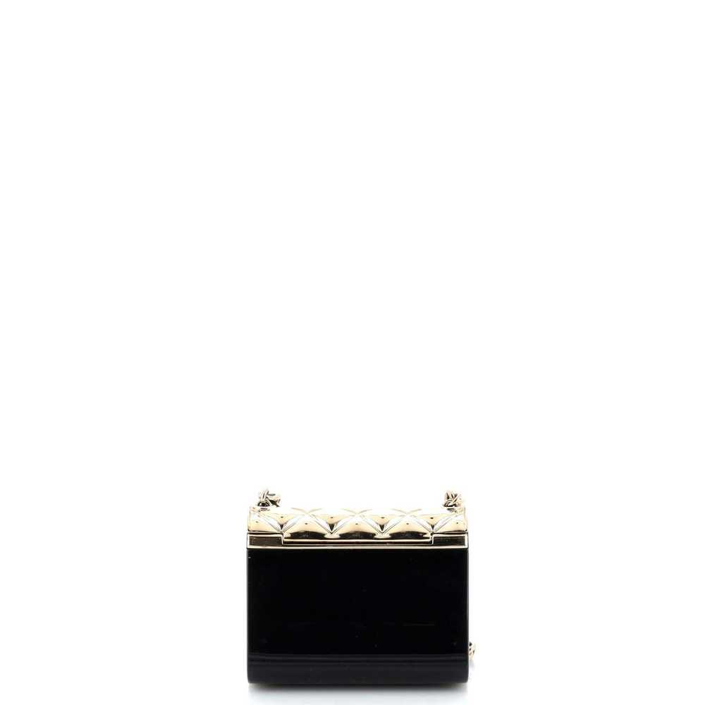 Chanel Flap Bag Chain Pendant Necklace Quilted Me… - image 3
