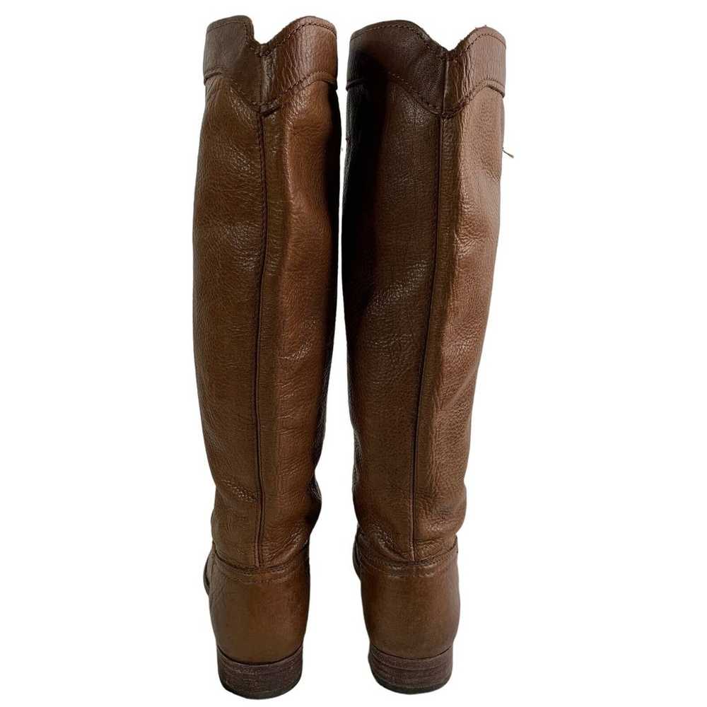Frye Cara Roper Boot Brown Tall Riding Boots Size… - image 2