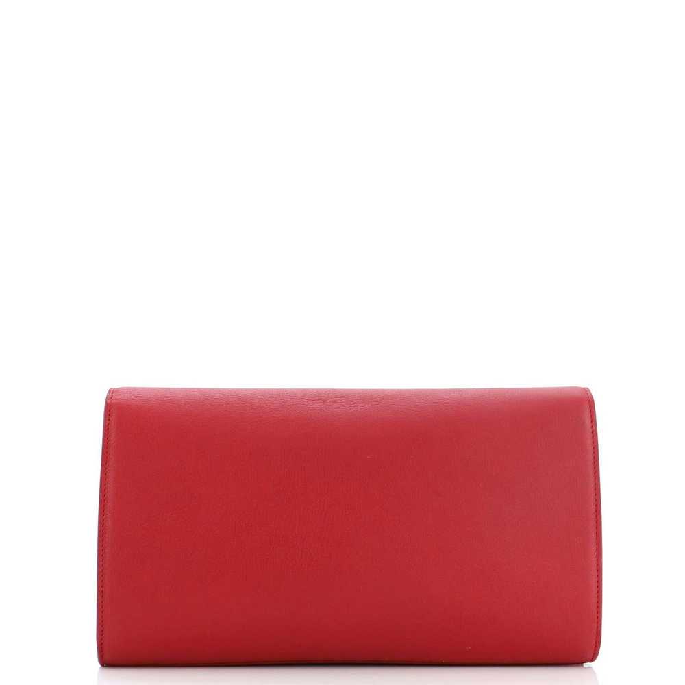 Yves Saint Laurent Belle de Jour Clutch Leather L… - image 3