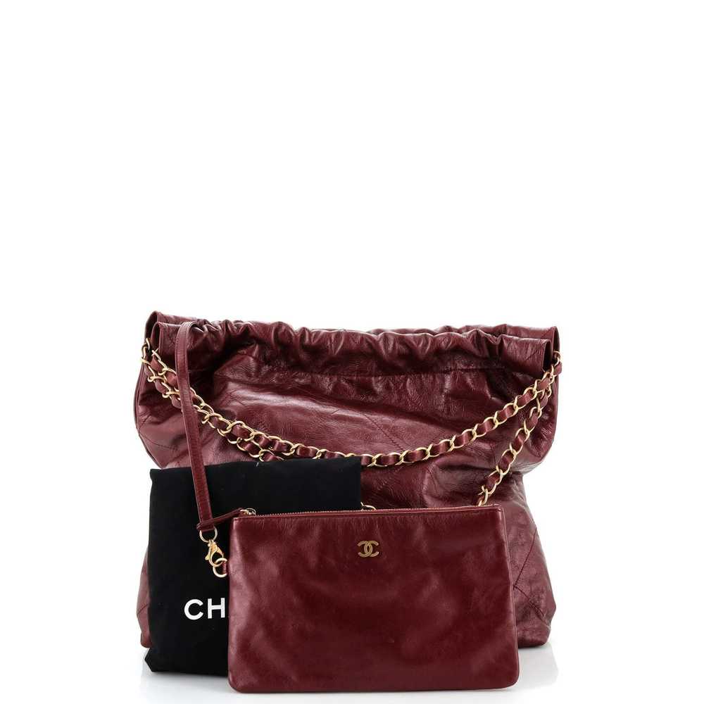 Chanel 22 Chain Hobo Quilted Calfskin Small - image 2