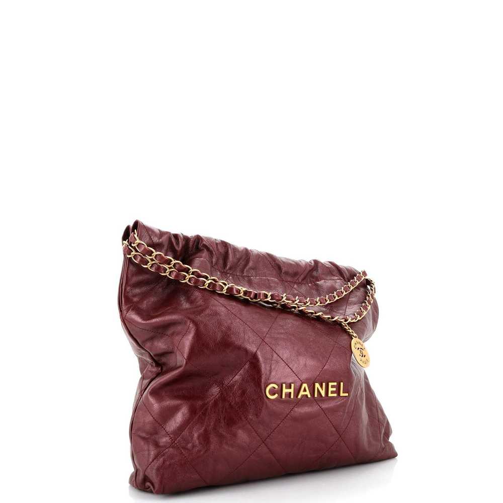 Chanel 22 Chain Hobo Quilted Calfskin Small - image 3