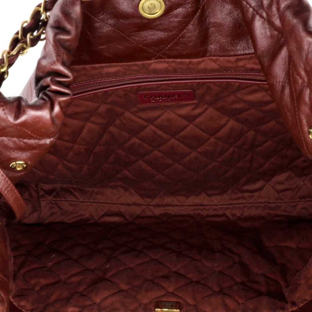 Chanel 22 Chain Hobo Quilted Calfskin Small - image 6