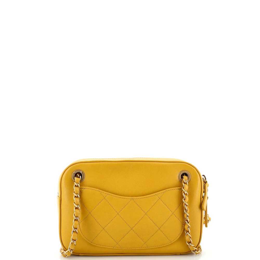 Chanel Chain Infinity Camera Bag Quilted Lambskin… - image 4