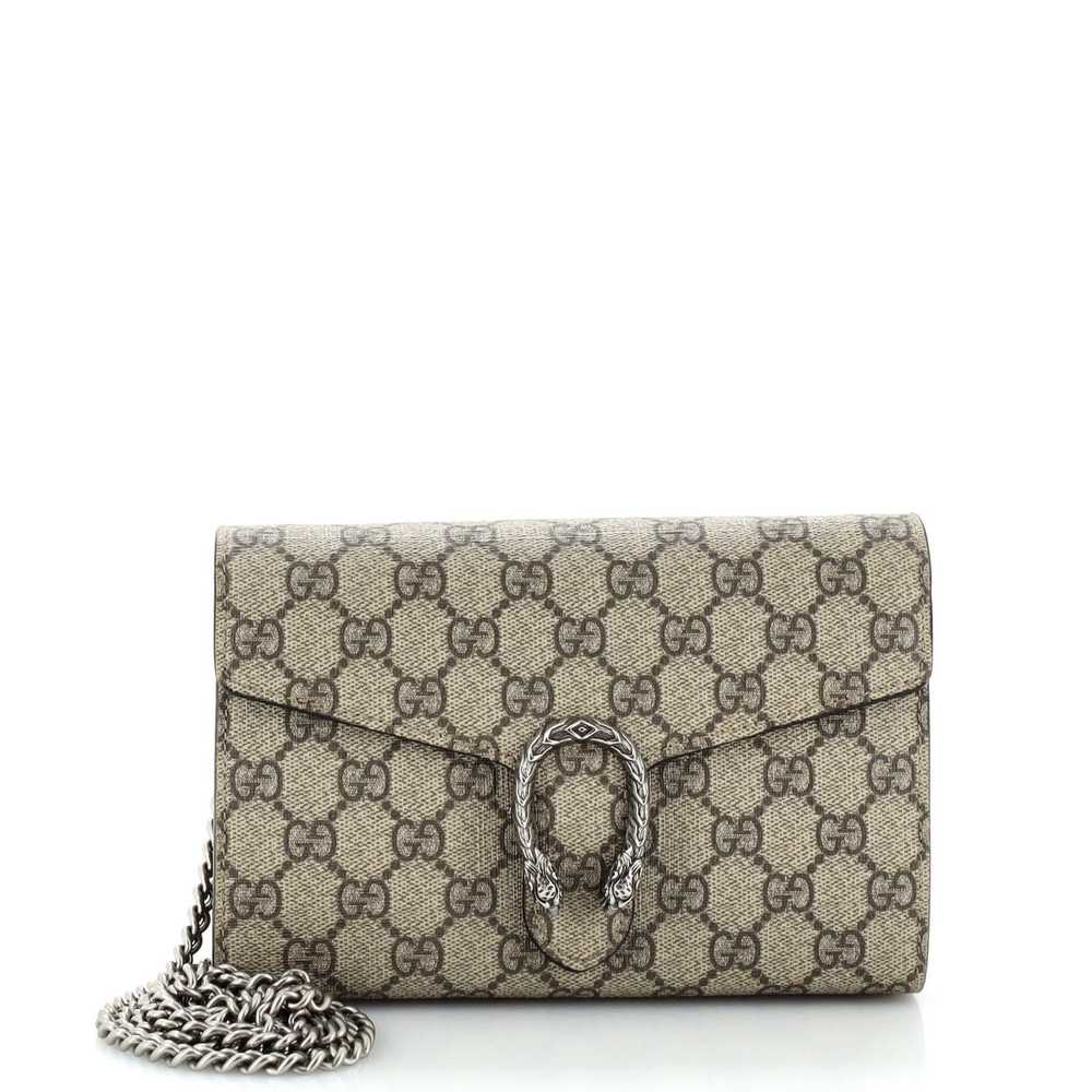 Gucci Dionysus Chain Wallet GG Coated Canvas Small - image 1