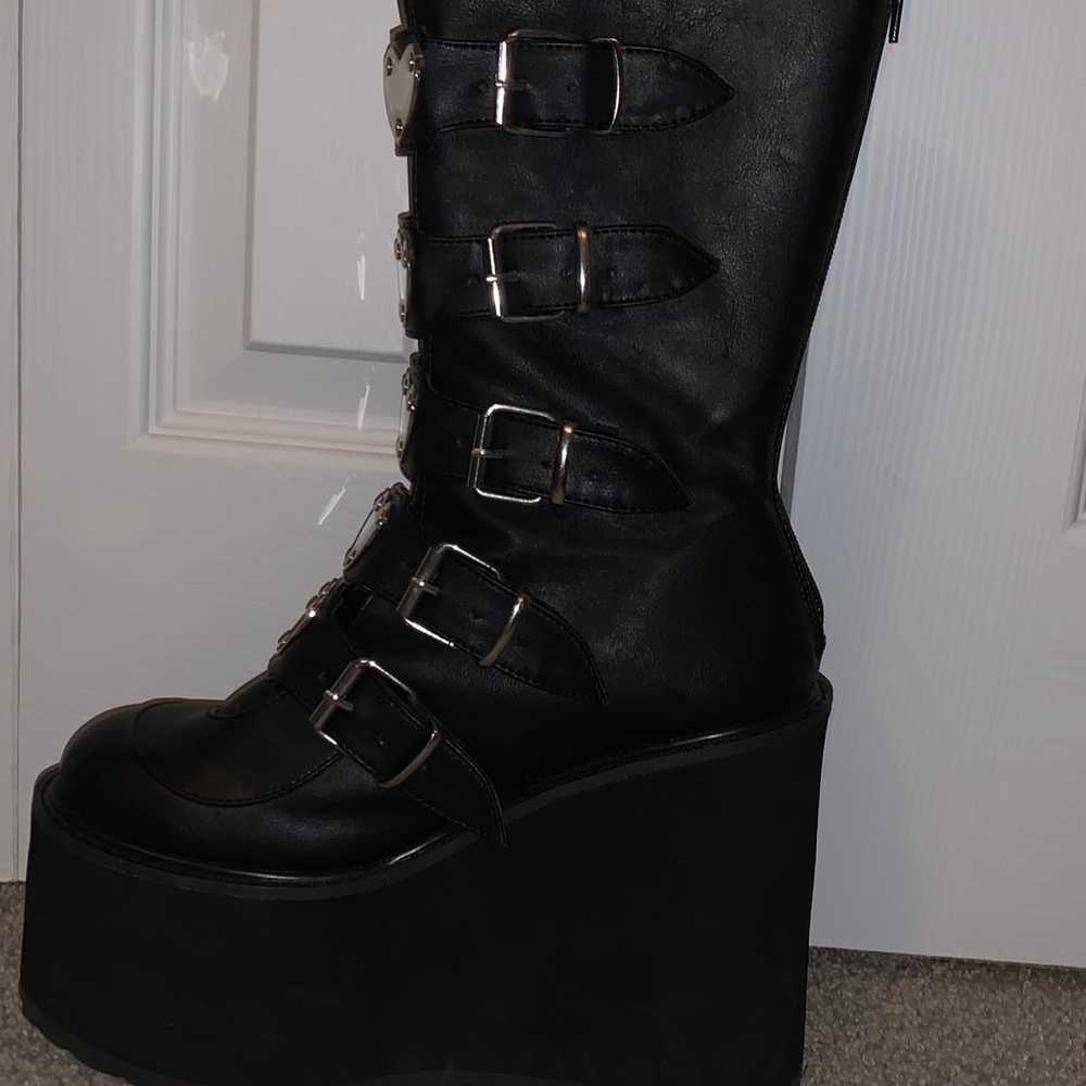 Demonia Swing 230 Platform Boots - image 1