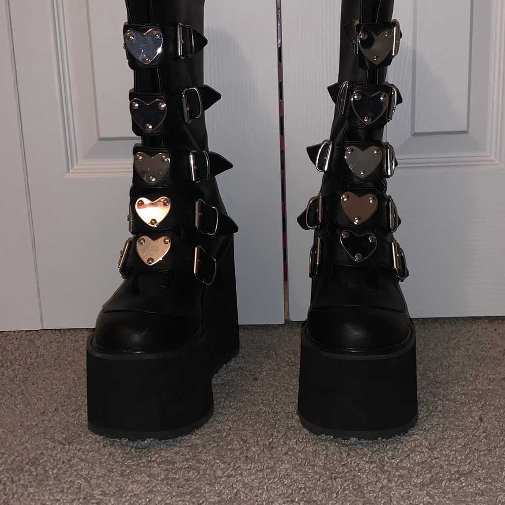 Demonia Swing 230 Platform Boots - image 2