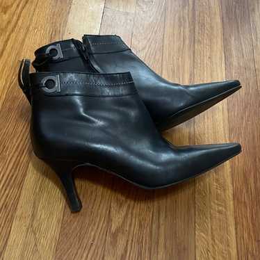 Salvatore Ferragamo Pointed Toe Ankle Booties - image 1