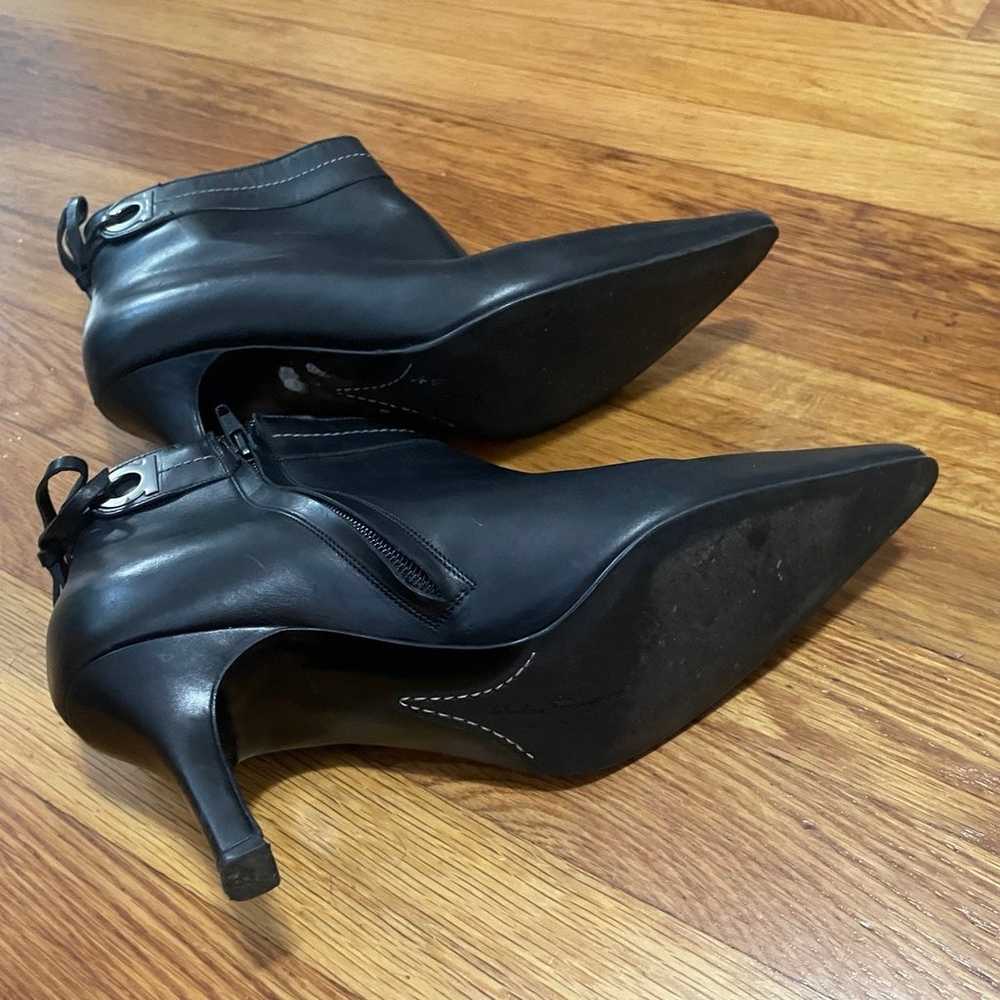 Salvatore Ferragamo Pointed Toe Ankle Booties - image 3