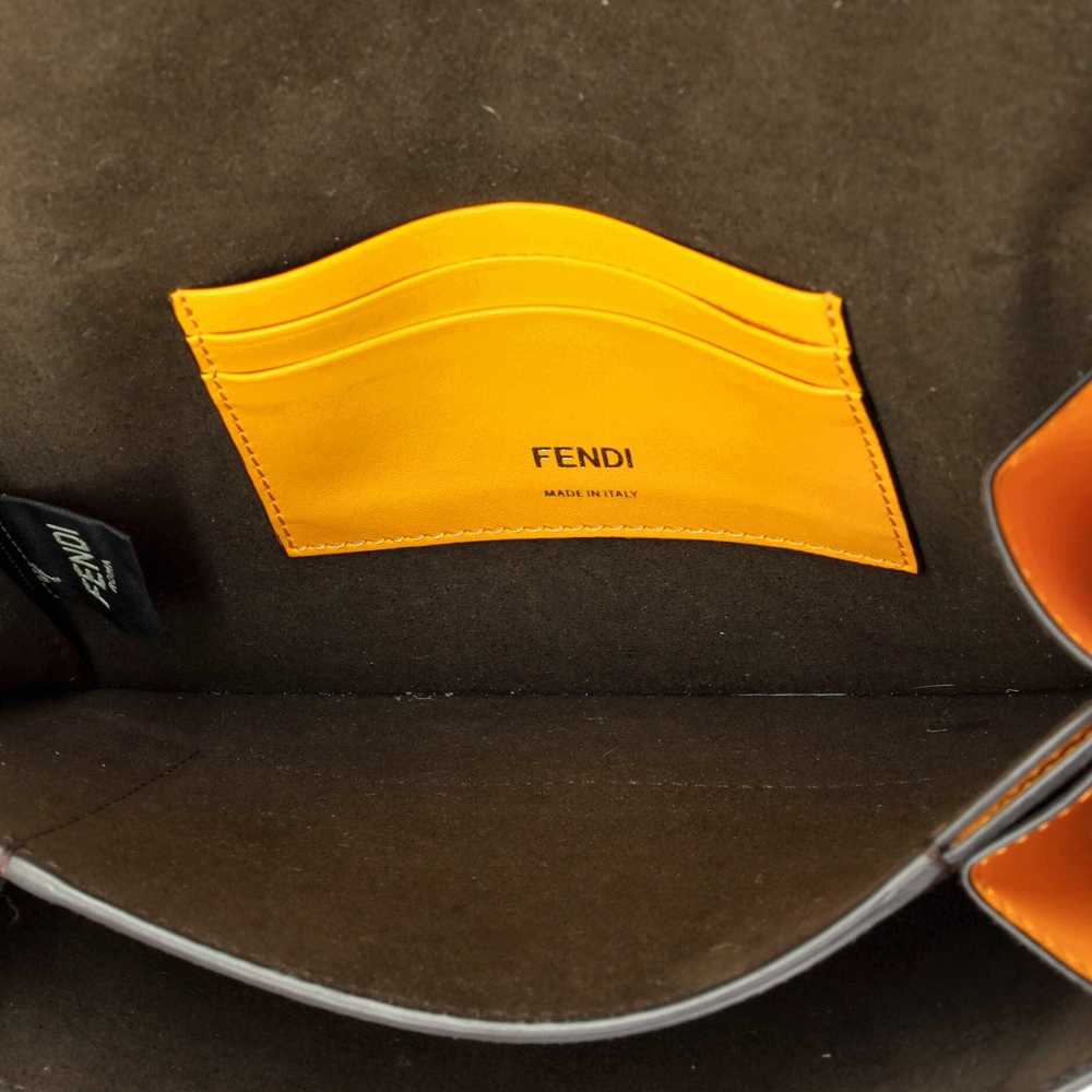 Fendi Flat Baguette Bag Leather Mini - image 5