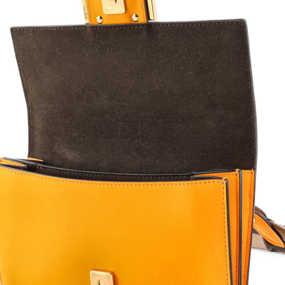 Fendi Flat Baguette Bag Leather Mini - image 7