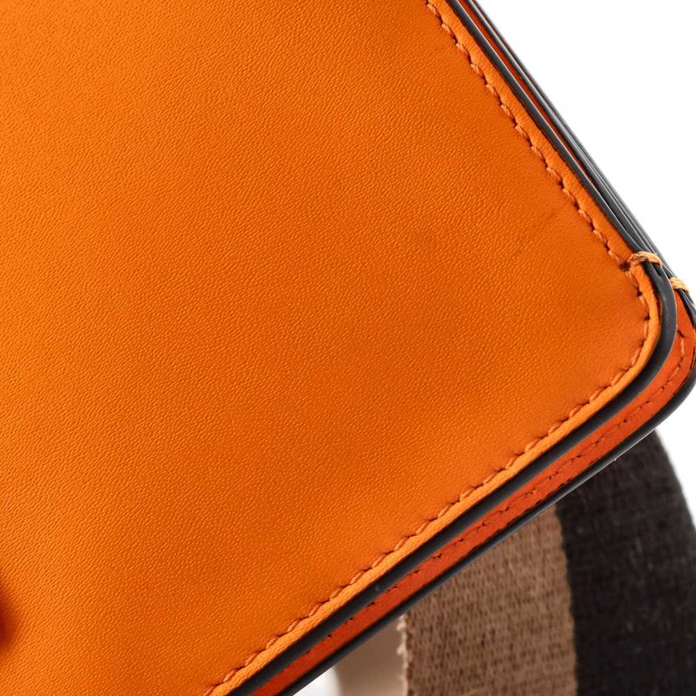 Fendi Flat Baguette Bag Leather Mini - image 8