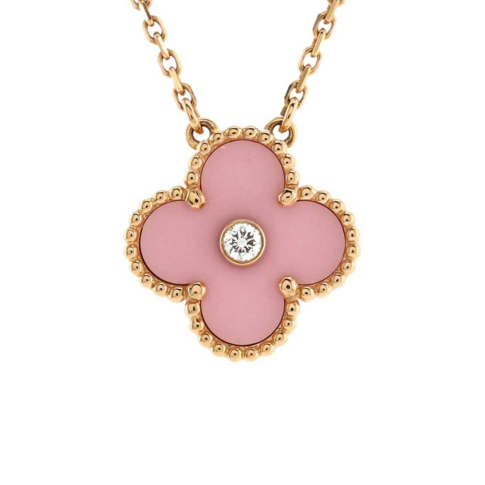 Van Cleef & Arpels Vintage Alhambra Pendant Neckl… - image 1