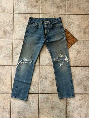 Distressed Denim × Levi's × Vintage Vintage Distre