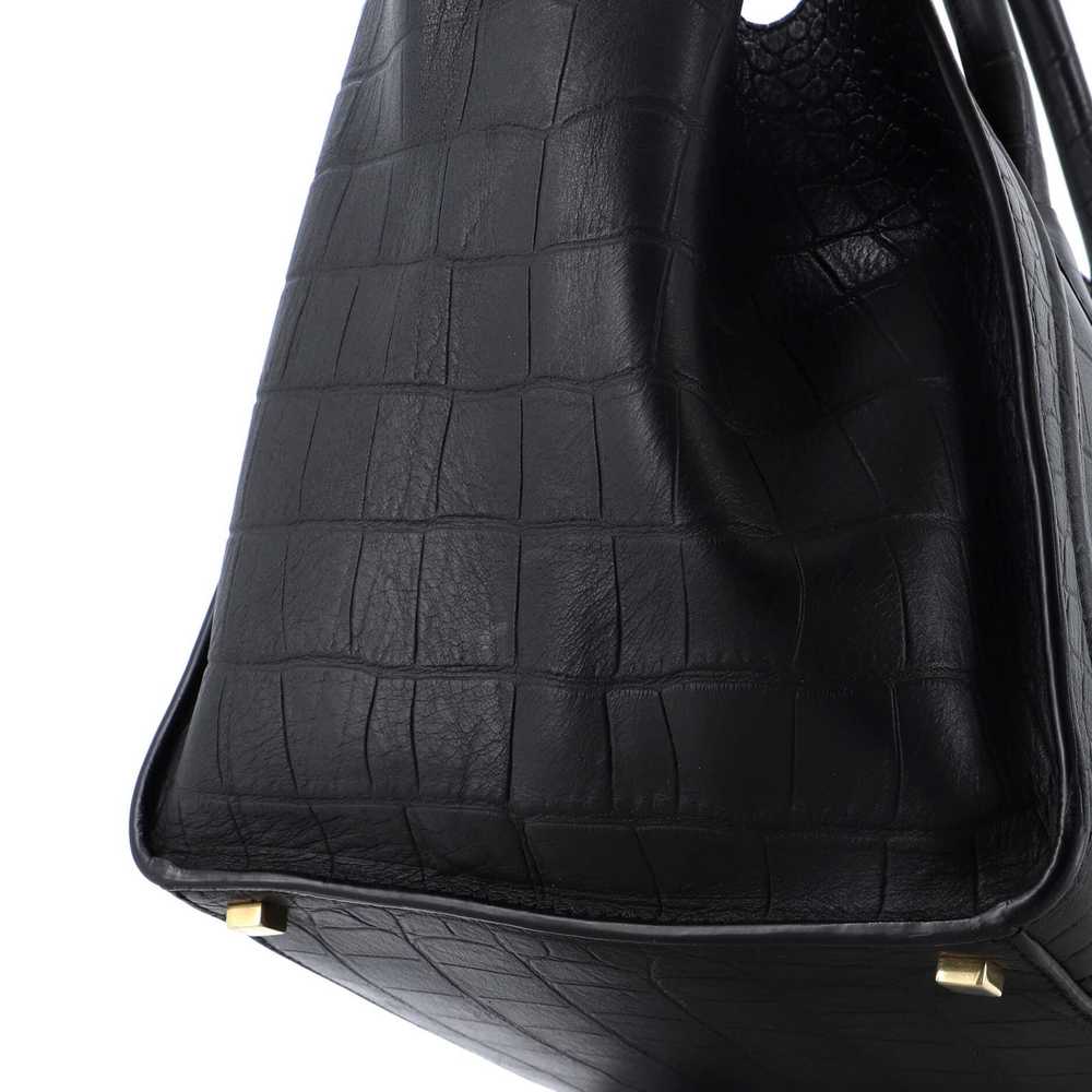 Celine Phantom Bag Crocodile Embossed Leather Med… - image 6