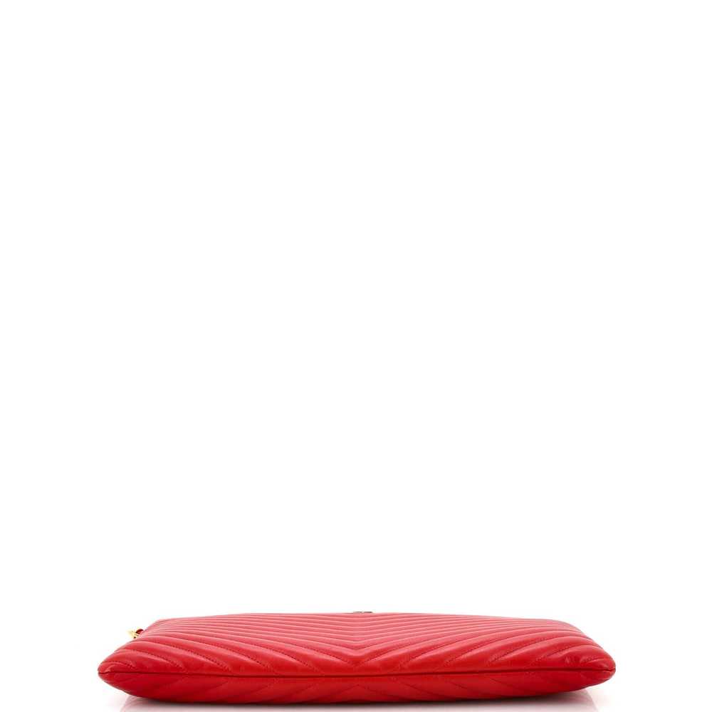 Yves Saint Laurent Classic Monogram Wristlet Pouc… - image 4