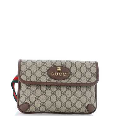 Gucci Neo Vintage Flap Belt Bag GG Coated Canvas … - image 1