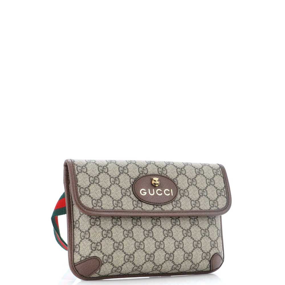 Gucci Neo Vintage Flap Belt Bag GG Coated Canvas … - image 2