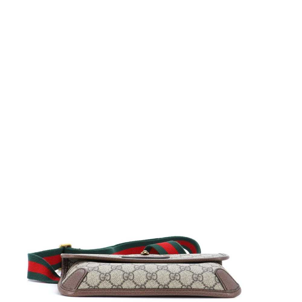 Gucci Neo Vintage Flap Belt Bag GG Coated Canvas … - image 4