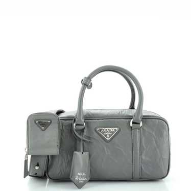 Prada Re-Edition Top Handle Bauletto Bag Nappa An… - image 1