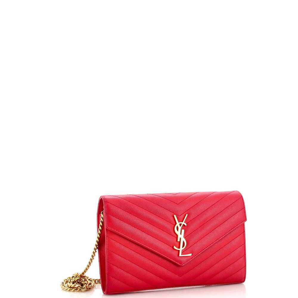 Yves Saint Laurent Classic Monogram Wallet on Cha… - image 2