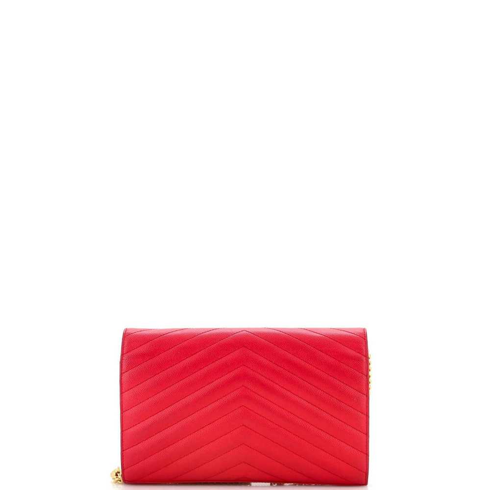 Yves Saint Laurent Classic Monogram Wallet on Cha… - image 3