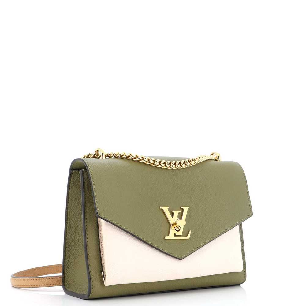 Louis Vuitton Mylockme Monochrome Handbag Leather… - image 2