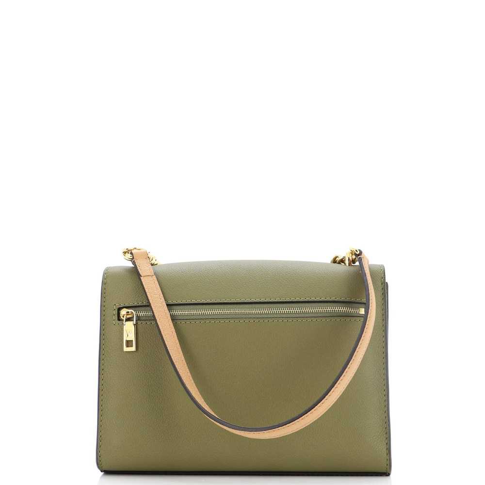 Louis Vuitton Mylockme Monochrome Handbag Leather… - image 3