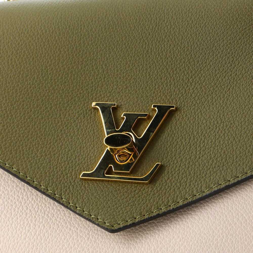 Louis Vuitton Mylockme Monochrome Handbag Leather… - image 6