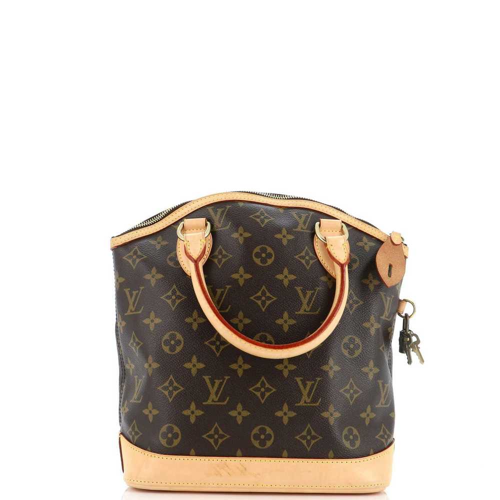 Louis Vuitton Lockit Handbag Monogram Canvas PM - image 3