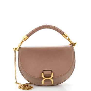 Chloe Marcie Top Handle Flap Bag Leather Small - image 1