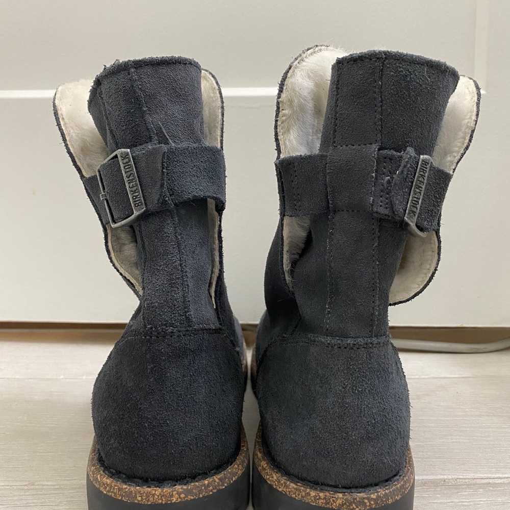 Birkenstock Uppsala Shearling Suede Leather Boots - image 5