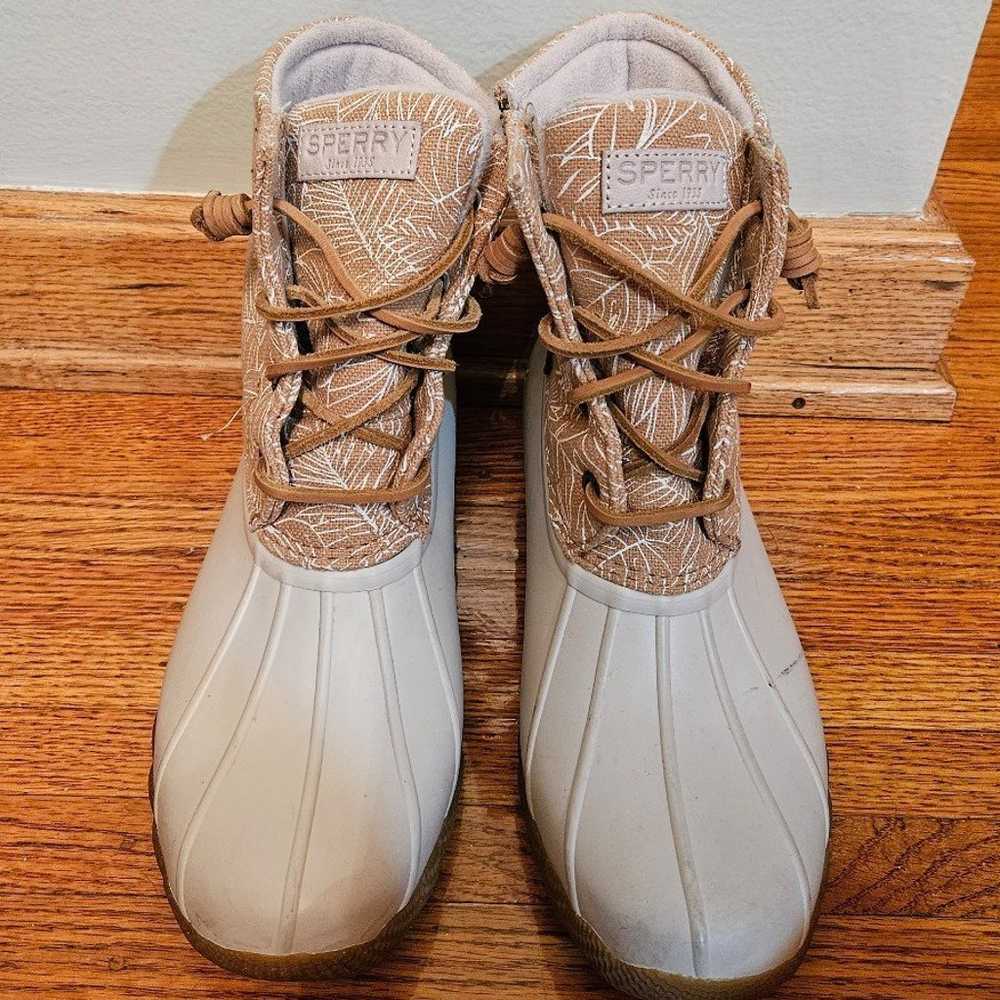 Sperry duck boots snow/rain boots size 9.5 - image 1