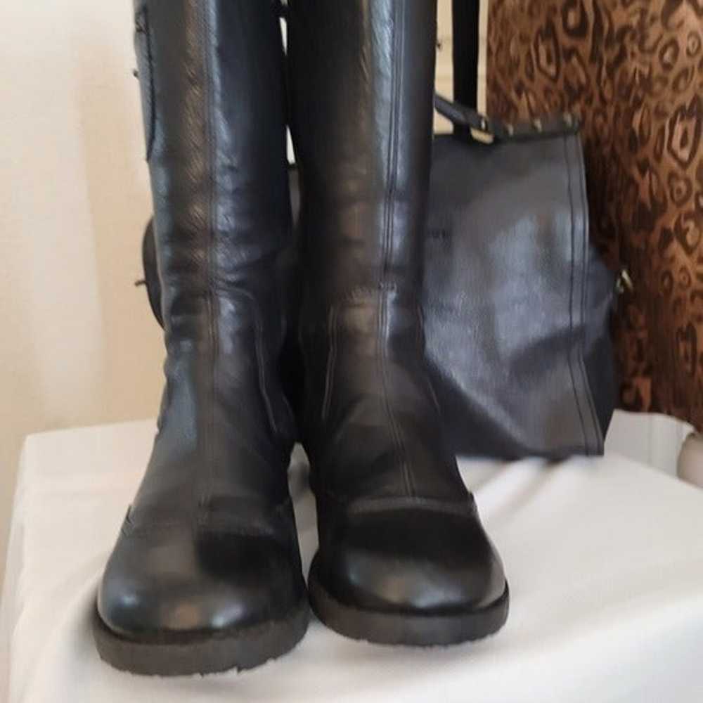 Jafa Handmade Black Leather Boots - image 3