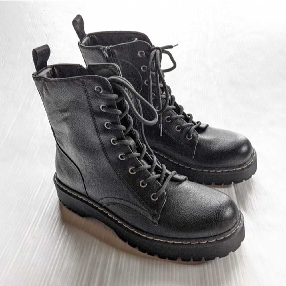 SINCERELY JULES Harley Black Platform Combat Boots - image 10